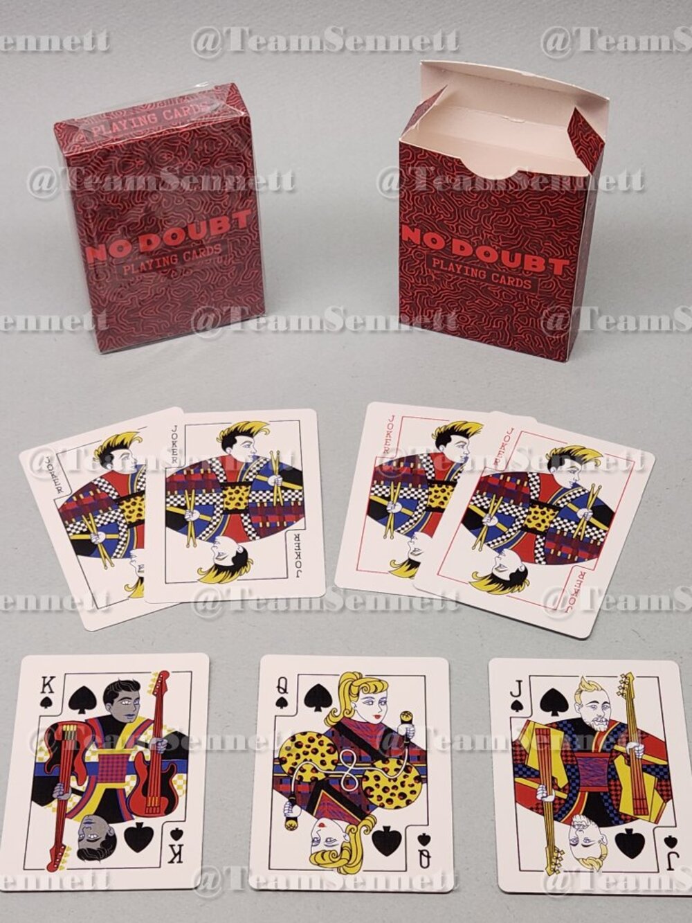 No Doubt Playing Cards / Sphere Las Vegas Residency 2026